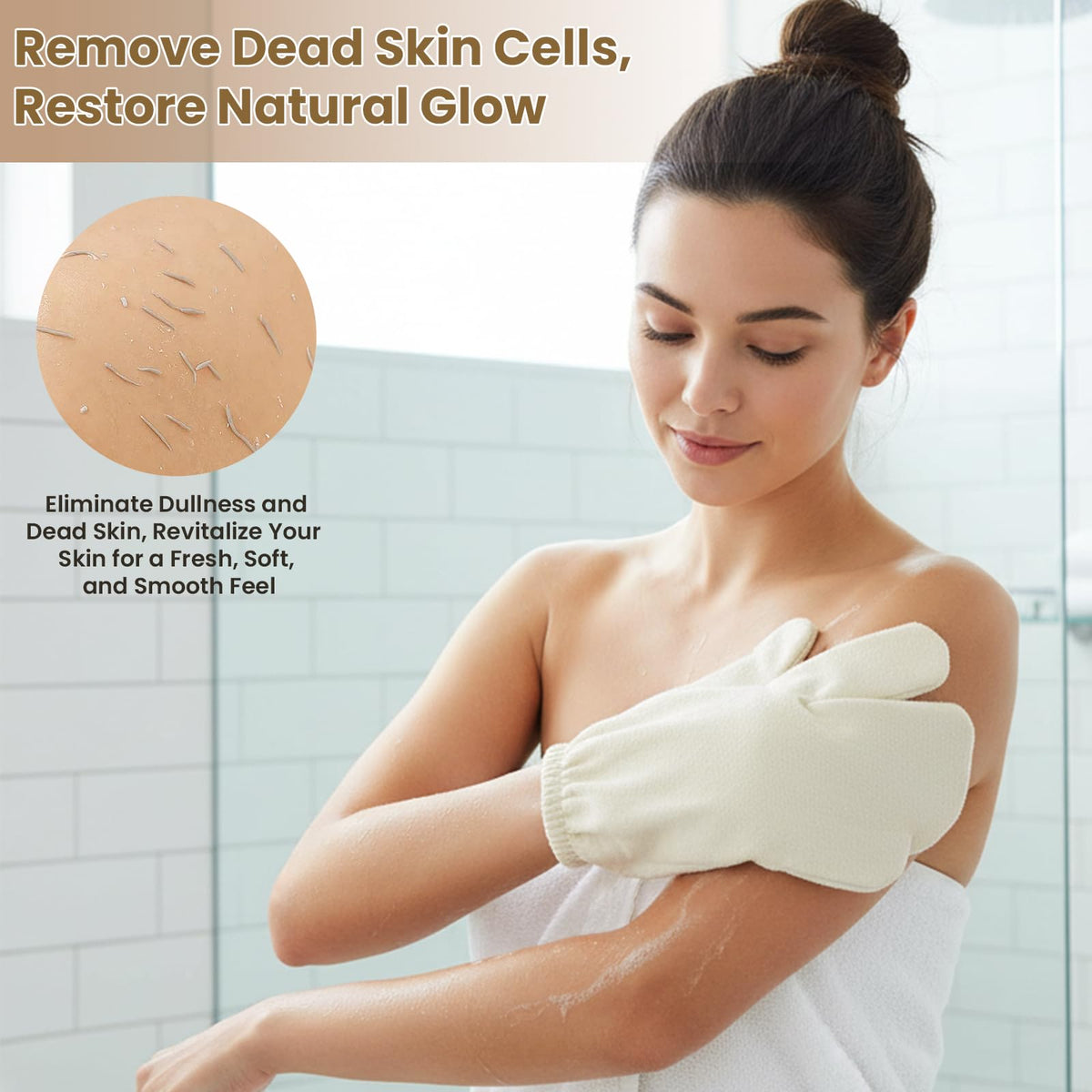 QAUUHJL Sleep-ready silk gloves for a calming self-care ritual