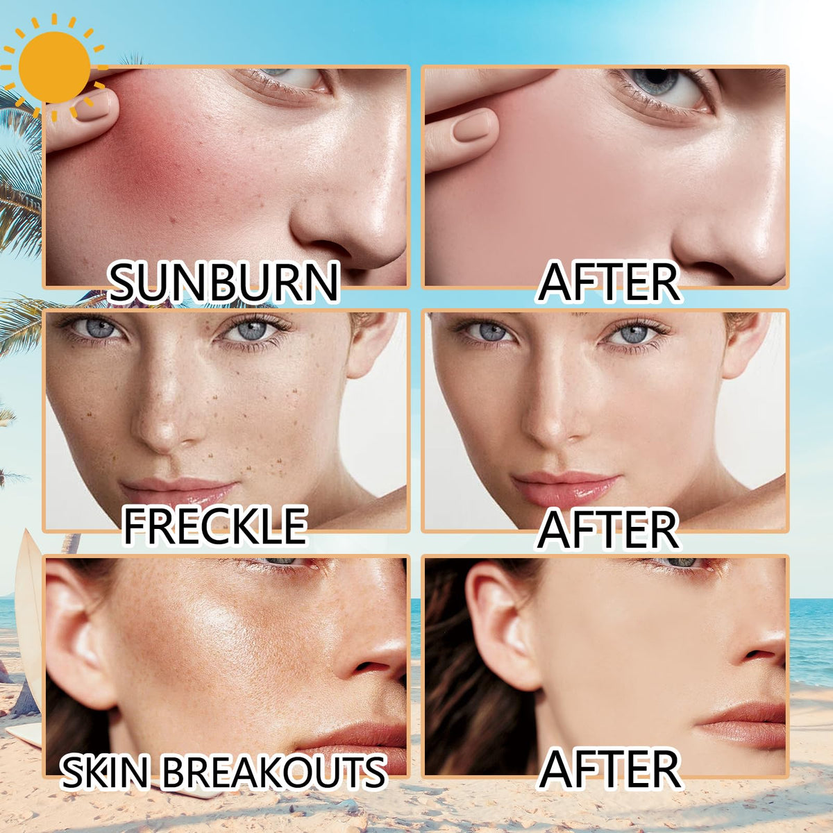 Qawnfy tinted sunscreen color glow offers natural look and moisture.