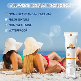 Qawnfy tinted sunscreen texture swirl shows light, blendable coverage.