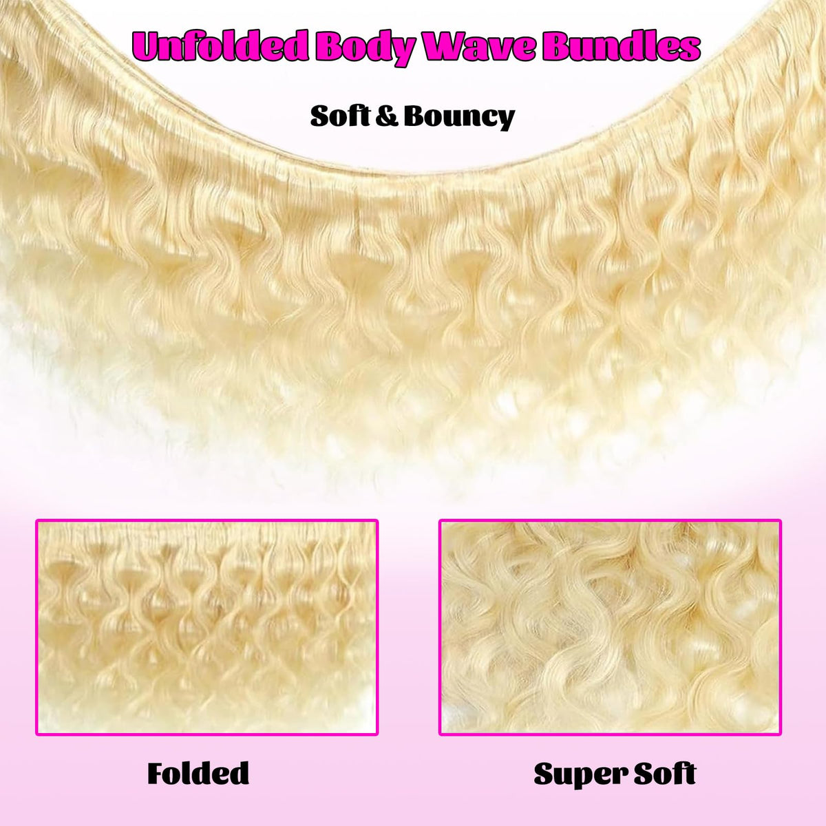 QBRVP 613 body wave bundles natural black color ready to dye and blend