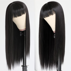 QD-Tizer heat-resistant synthetic wig styled with flexible heat up to 350F