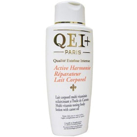 Qei+ Paris Active Harmonie body application on skin surface.