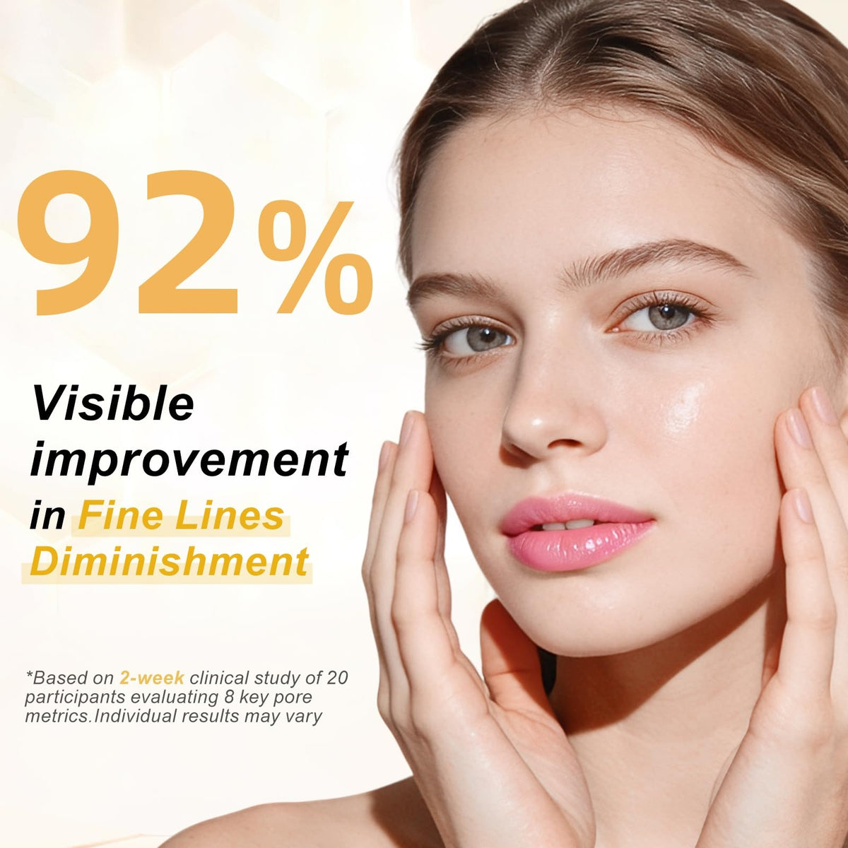 Close-up of Bee Venom Serum texture for a smooth, radiant skin finish