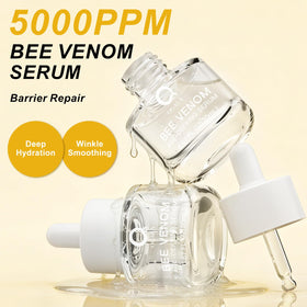 Application steps showing serum drop for daily use with Qgala serum