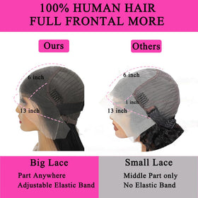 Qiikota HD transparent lace creates an invisible hairline on all skin tones.