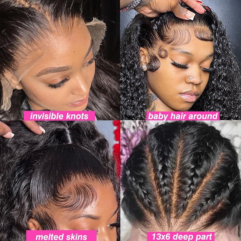 Qiikota pre-plucked natural hairline with baby hairs blends seamlessly.