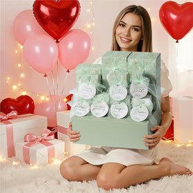 Qinline bath bomb for a foamy, spa-like soak at home