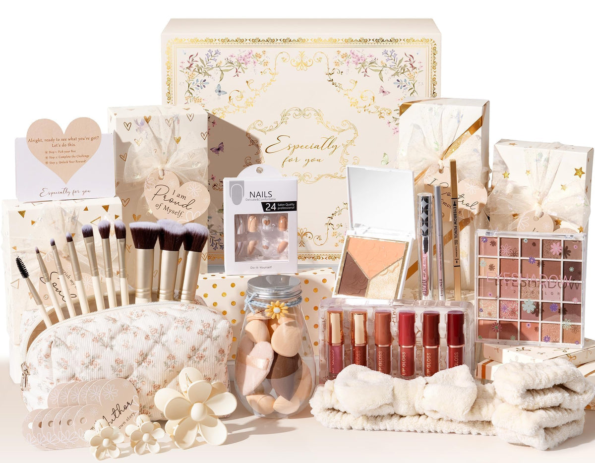 Qinline teen gift set in a trendy box for stylish birthday surprises.
