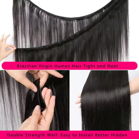 QinMei 12A-grade weft ensures neat, strong construction and reduced shedding.