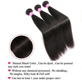 QinMei 24 inch Brazilian bundles deliver full length and versatile styling options.