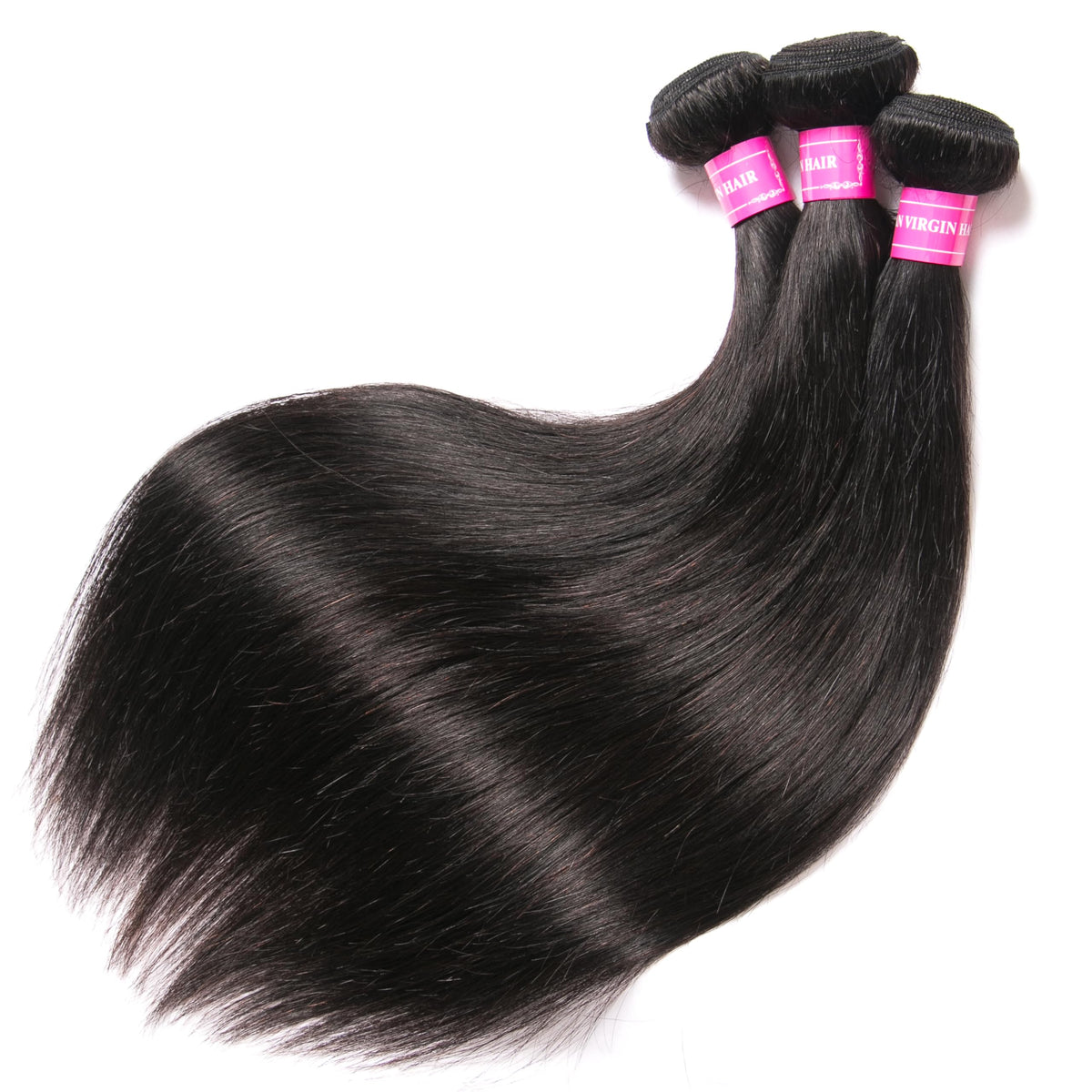 QinMei straight hair bundles can be dyed or styled to suit your look.