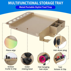 Qinrunkoi rolling casters provide smooth movement on any floor.
