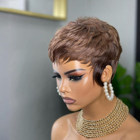 QiaQiaRing chocolate brown 4# color flatters diverse skin tones