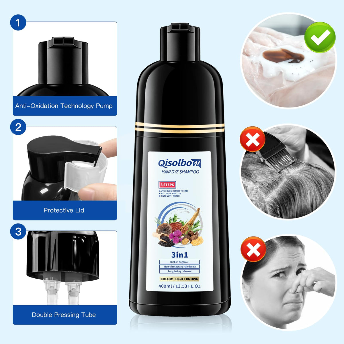 Suitable for both women and men with different hair textures.