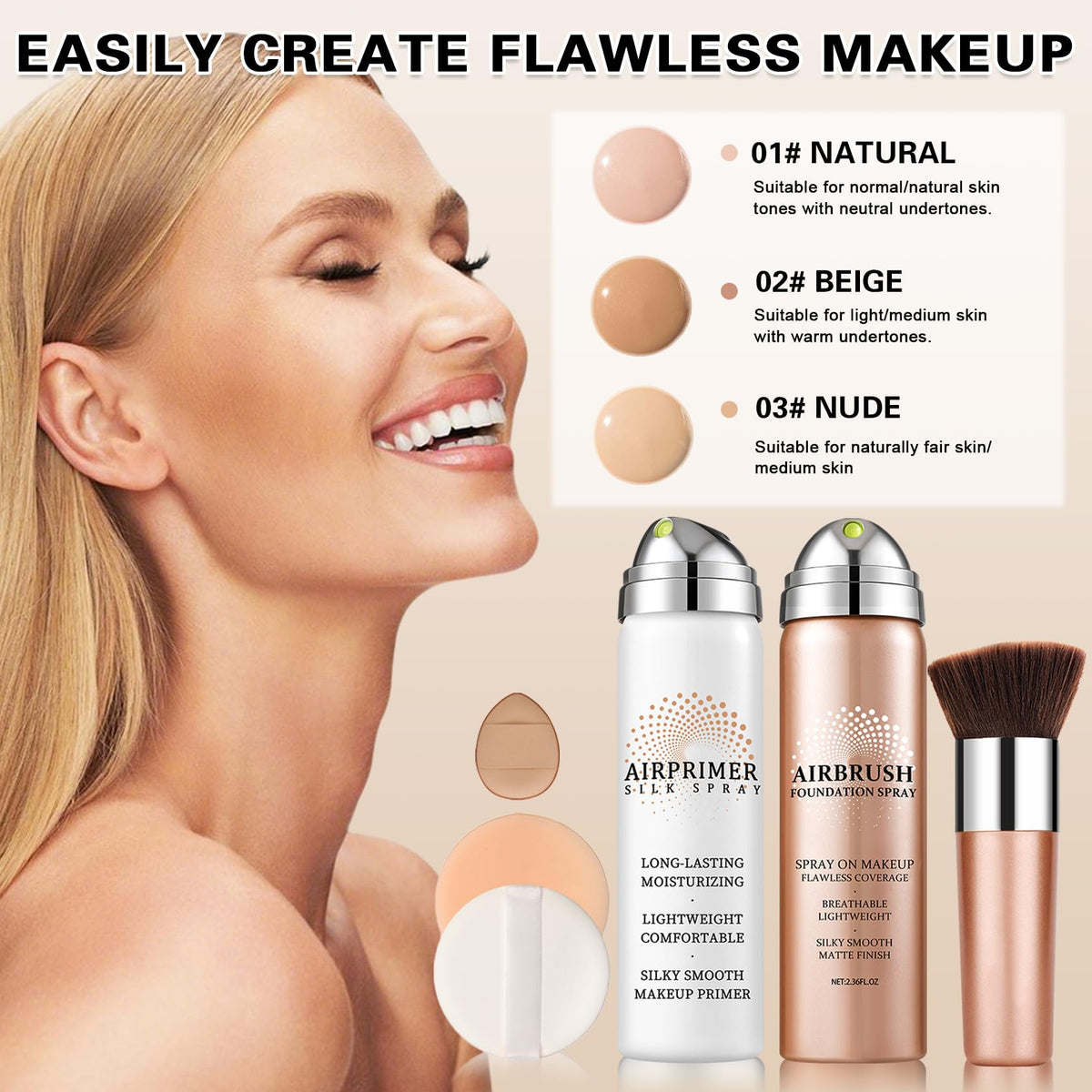 QIUFSSE tips for even results with 1-inch spray distance and buffing.