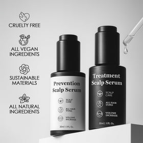 Qiuumey Hair Serum Bundle texture swirl suggests plant-based actives.