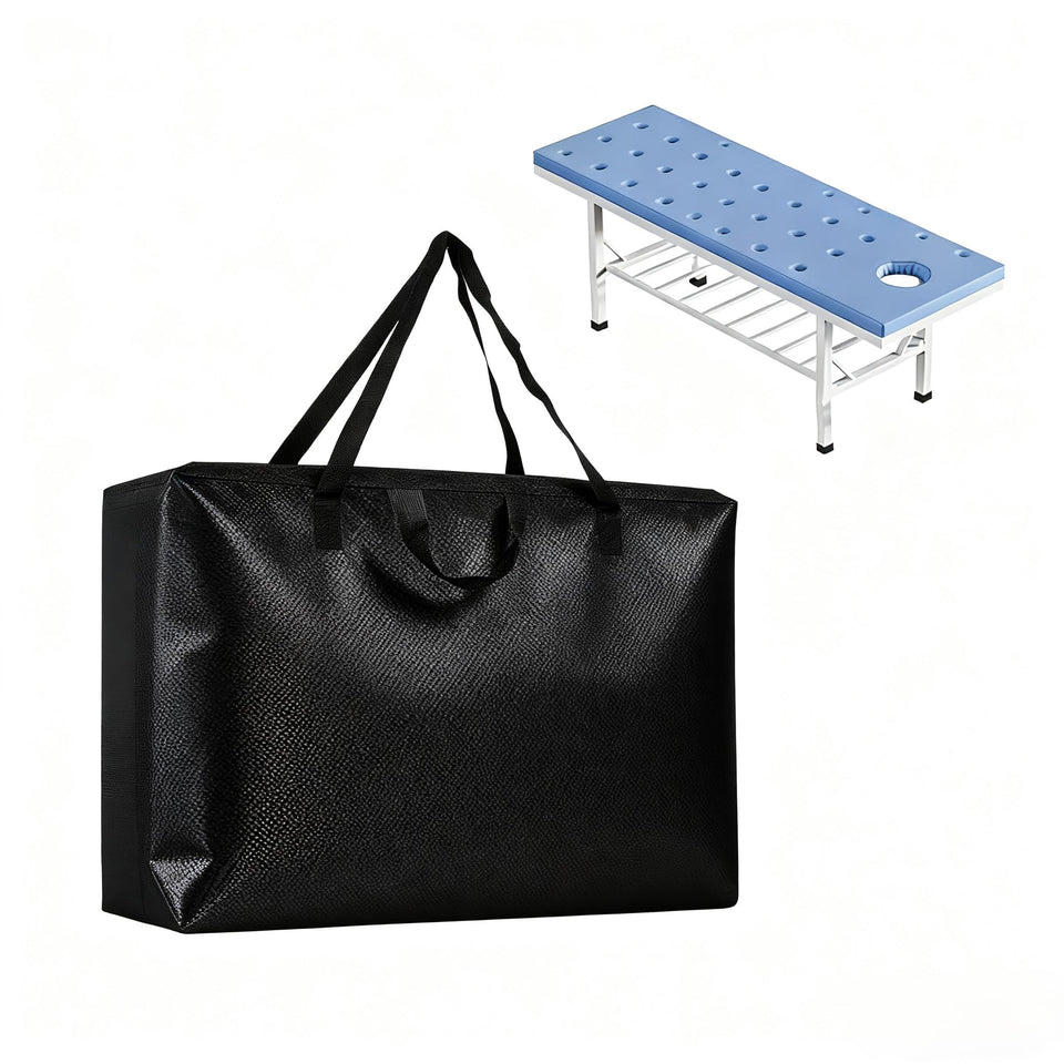 Qivine Upgrade Massage Tables Bag front view for easy transport of folding tables