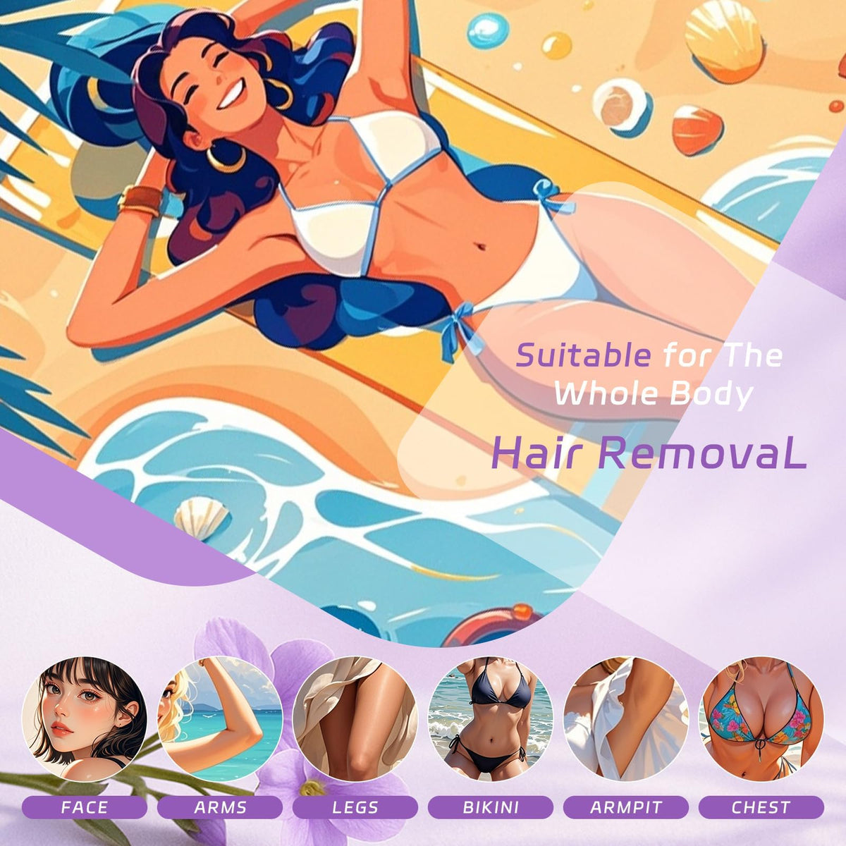 Q.jeny wax beads for home use offer salon-like results at home