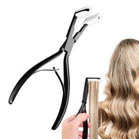 QKDS Tape In Extensions Plier front view for precise sealing and effortless application