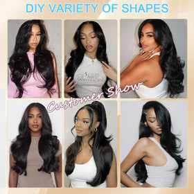 QPBZK color-friendly bundles ready for dye or bleach adjustments