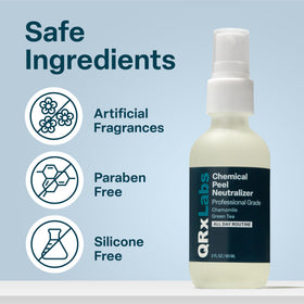 QRxLabs fragrance-free formula suits fragrance-sensitive skincare routines.