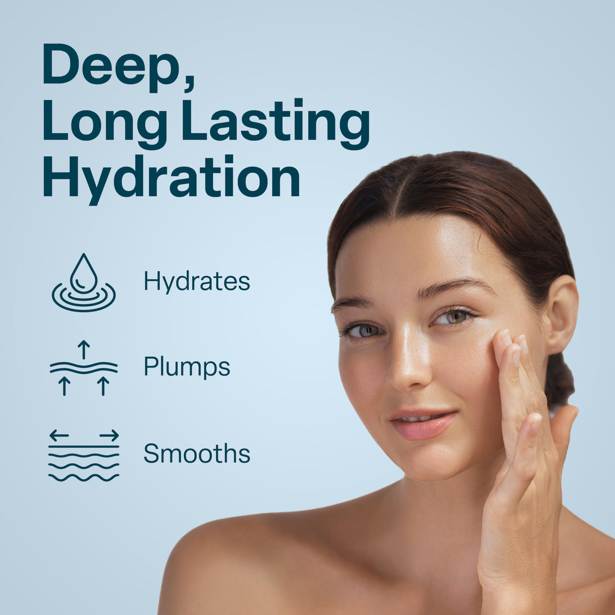 QRxLabs Hyaluronic Acid Serum dropper for precise application