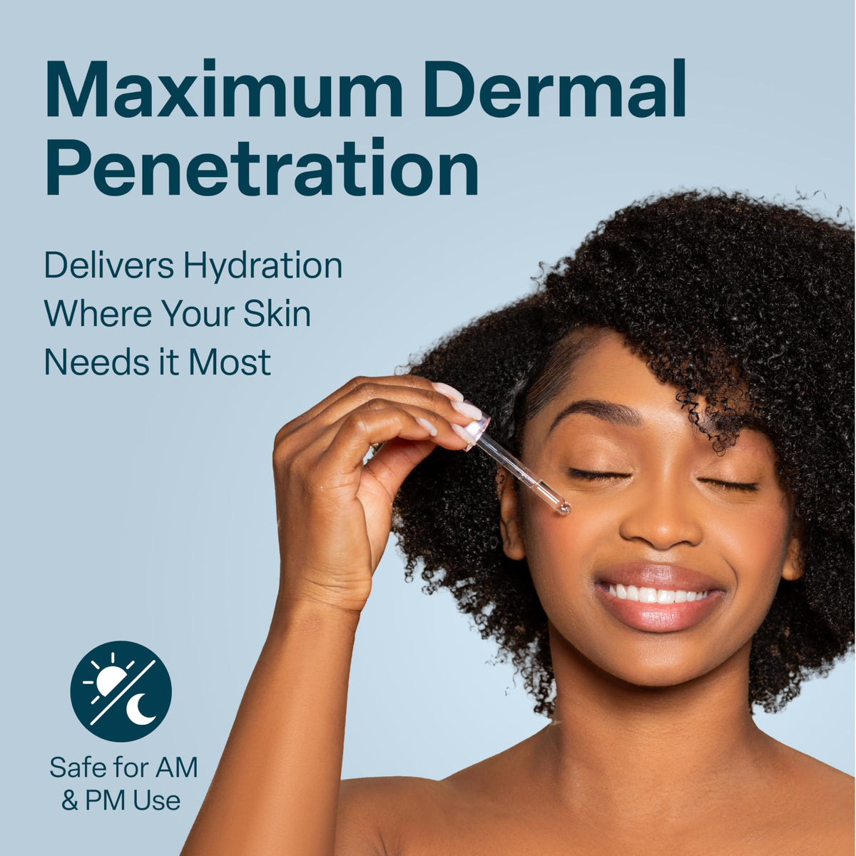 Ingredient visual for QRxLabs Hyaluronic Acid Serum with hyaluronic acid and Vitamin B5