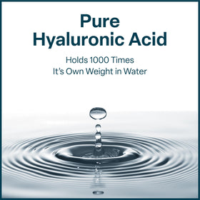 Packaging shot of QRxLabs Hyaluronic Acid Serum showing size and cap