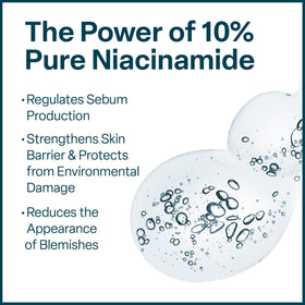 QRxLabs NiacinaMax label front featuring tea tree and calendula