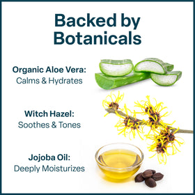 QRxLabs night routine shot illustrates use after cleansing.