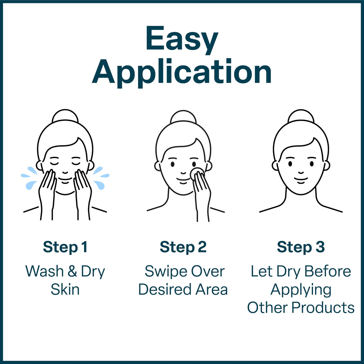 Textured pad surface ensures consistent exfoliation for a refreshed look.