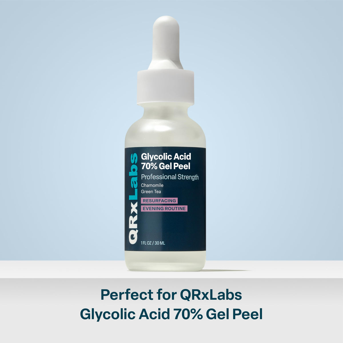 QRxLabs precision mist application provides even coverage.