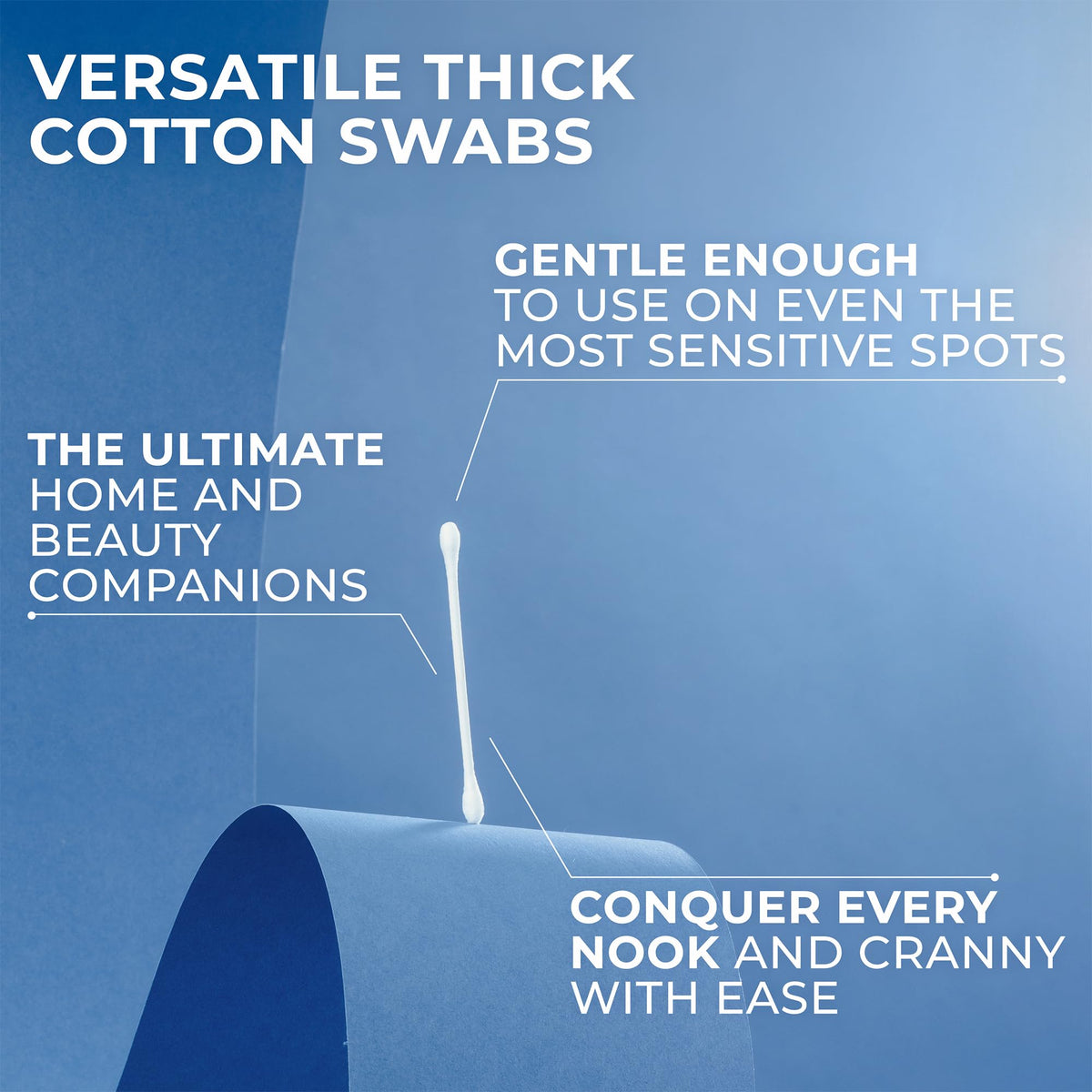 Q-tips Cotton Swabs travel-pack in a compact case