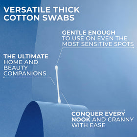 Q-tips Cotton Swabs travel-pack in a compact case