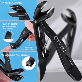 QTVIM long-handle design reduces strain for seniors and caregivers.