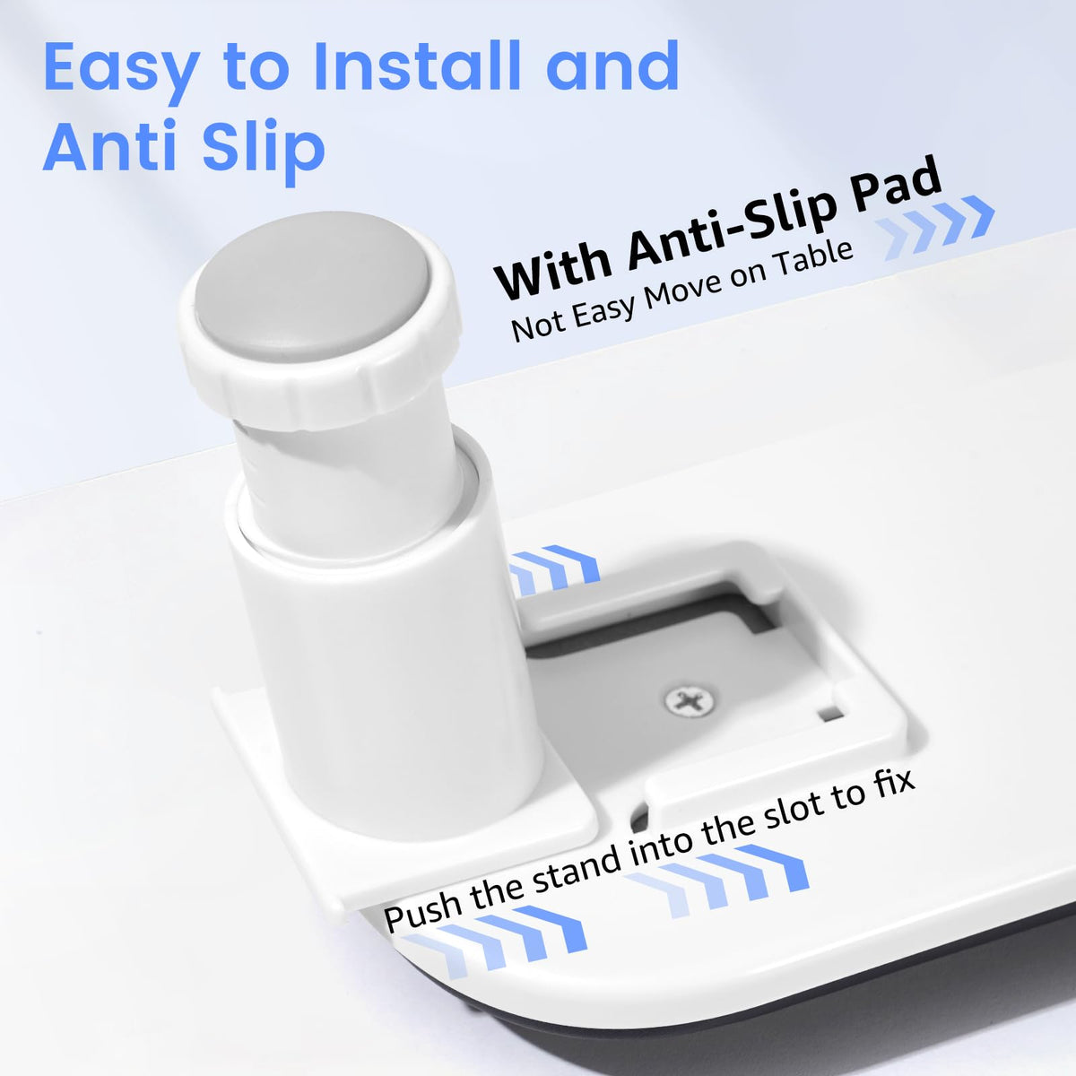 Quaferen Arm Rest tool-free assembly in seconds