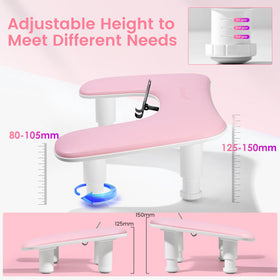 Quaferen Arm Rest U-shaped design enhances stability and easy client access.