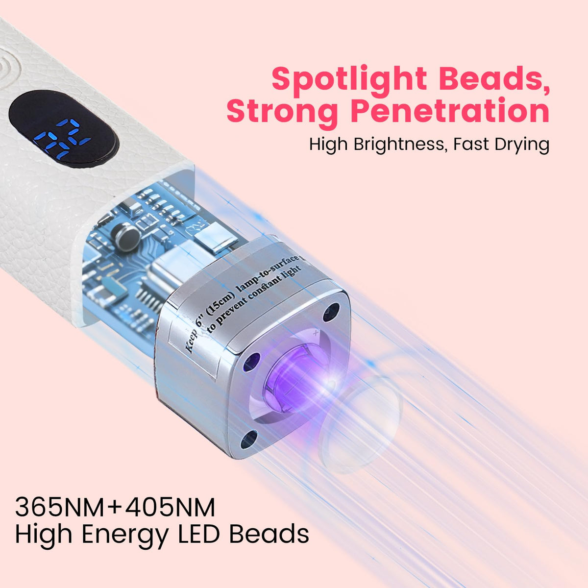 Quaferen detachable magnetic design lets you switch to handheld for details.
