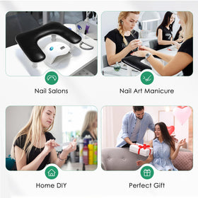 Quaferen easy assembly nail rest allows quick setup