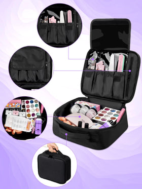 Quaferen nail bag organizer case keeps tools neatly stored and portable.