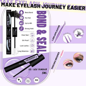 QUAFFLY Complete toolkit supports beginners in at-home lash art.