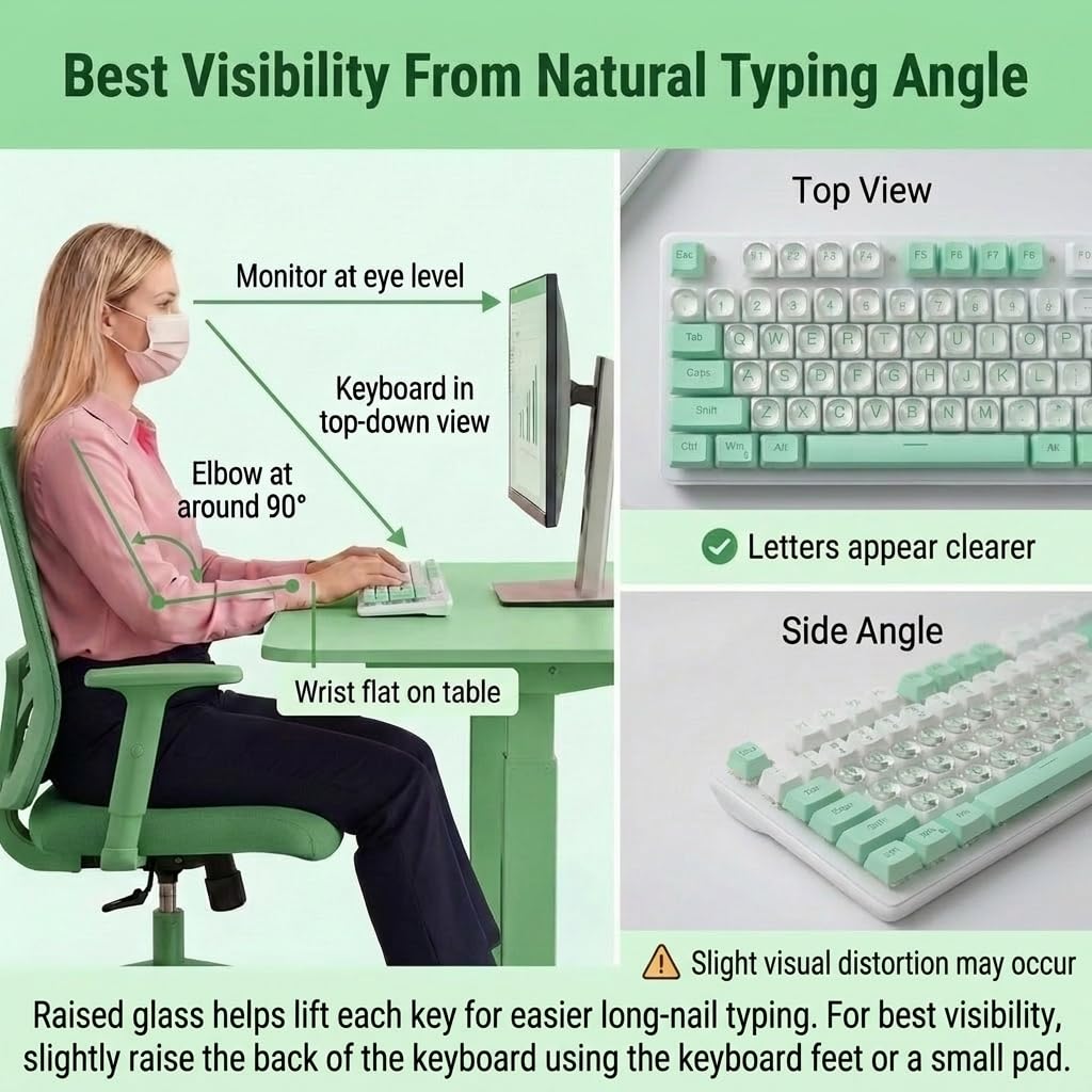 Quafochi compatible with desktop and external keyboards for versatile use.