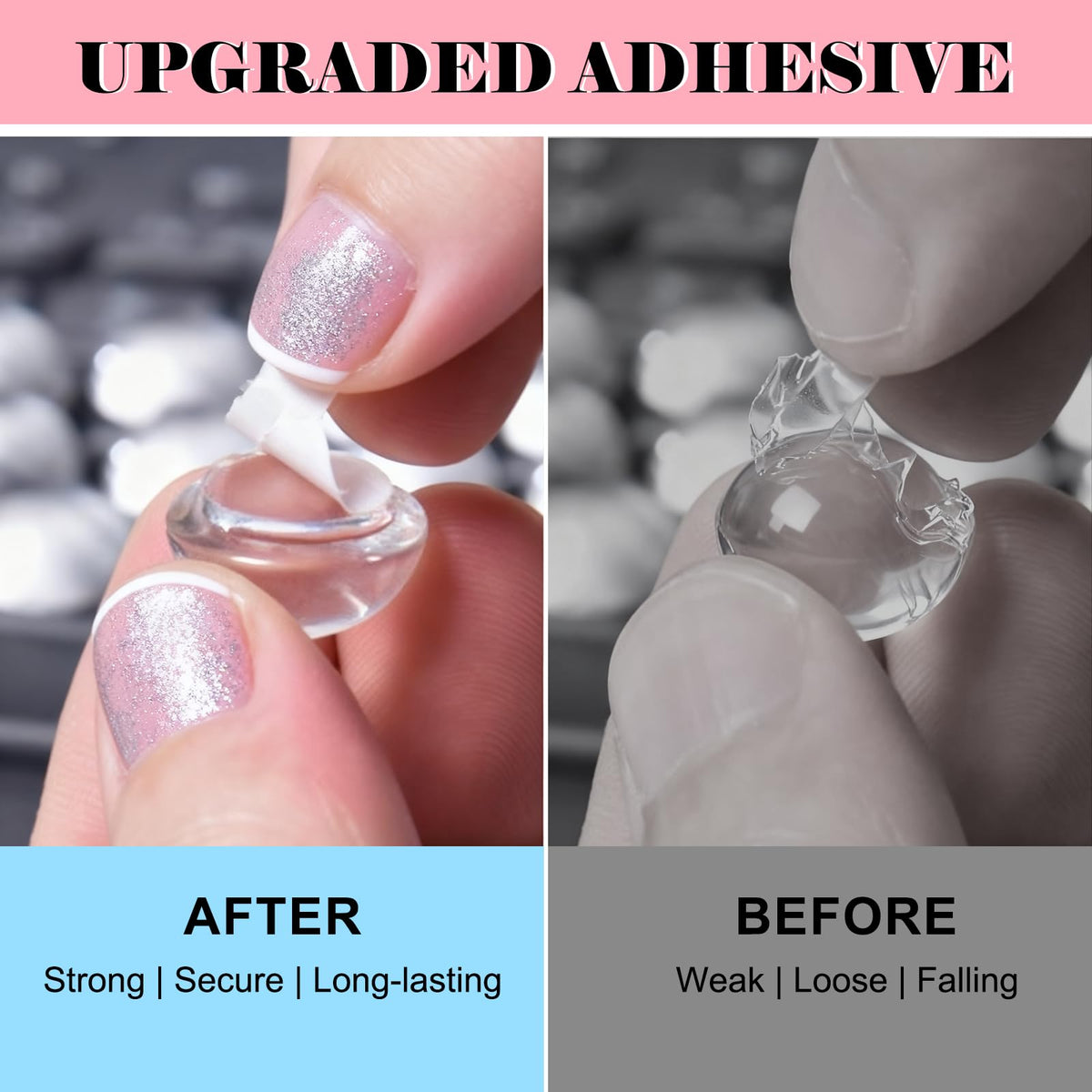 Quafochi easy-apply peel-and-stick design for quick upgrades.
