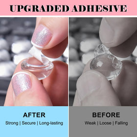 Quafochi easy-apply peel-and-stick design for quick upgrades.