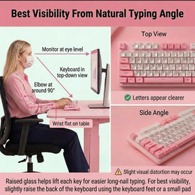 Quafochi long-nails friendly stickers reduce nail damage during daily typing.