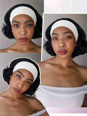 Quantum Love curly ends wig care: shake, stretch, and fluff for fuller look