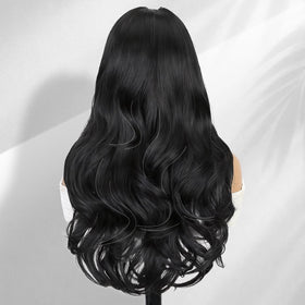 Quantum Love Curly U Part Wig 22in closeup curls highlighting texture and softness.