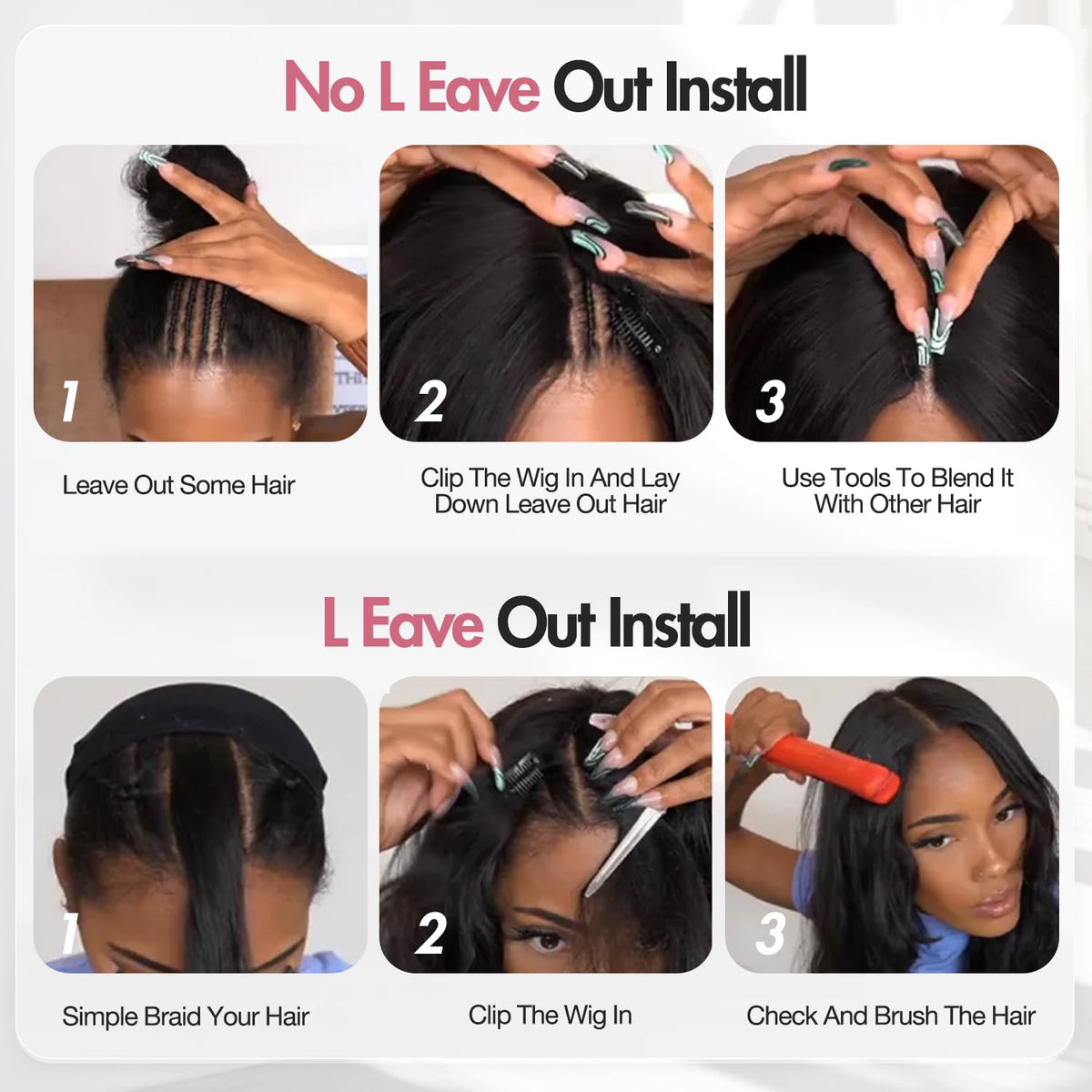Quantum Love wig allows natural baby hair for seamless looks.