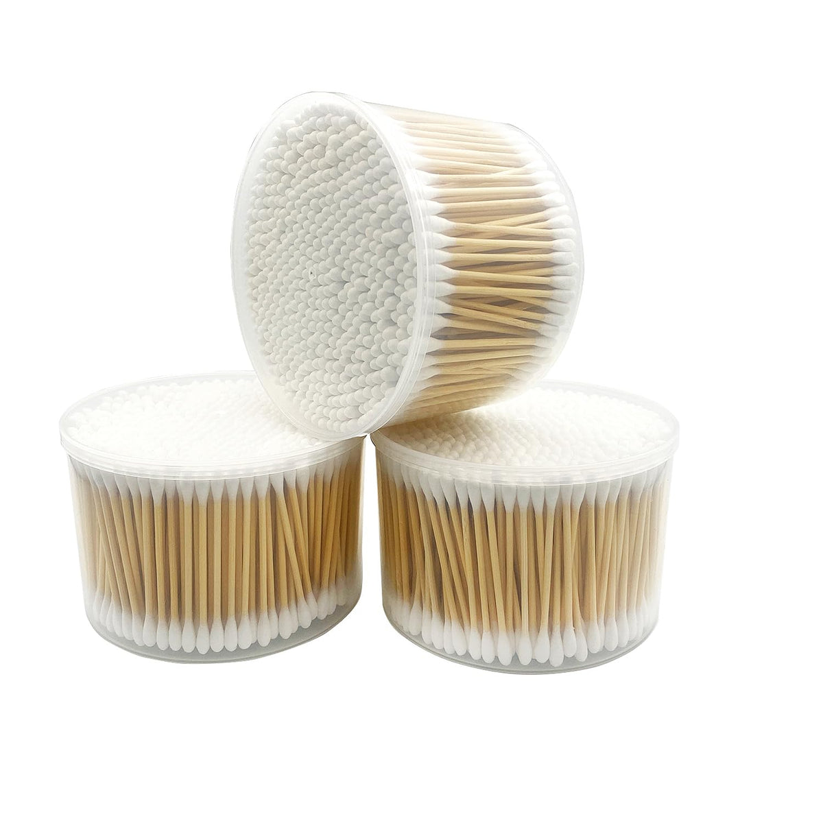 Quanzhou Chenchenchen bamboo cotton buds natural cotton head close-up