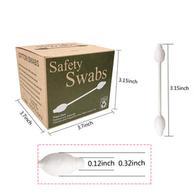 Quanzhou Chenchenchen cotton swabs with enlarged heads for reliable cleansing.